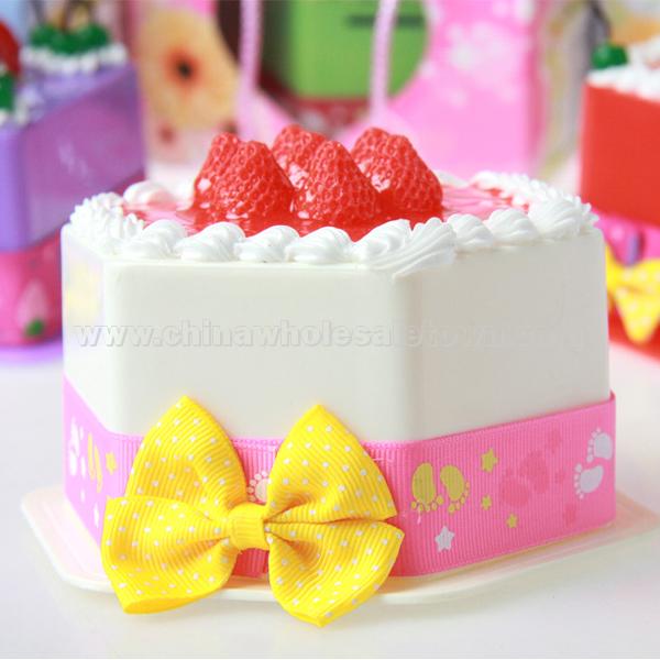 Cake Shaped Coin Money Bank