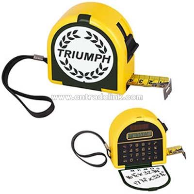 Calculator Tape Measure with Memo Board