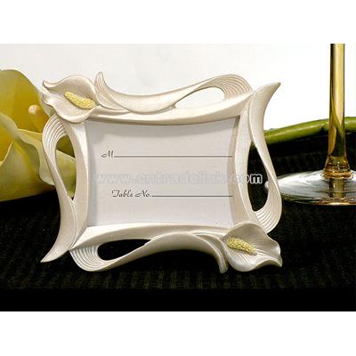 Calla Lily Photo / Place Card Frame