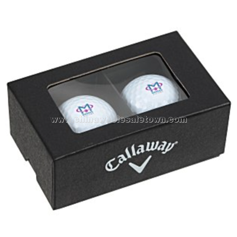 Callaway 2 Ball Business Card Box - Super Soft