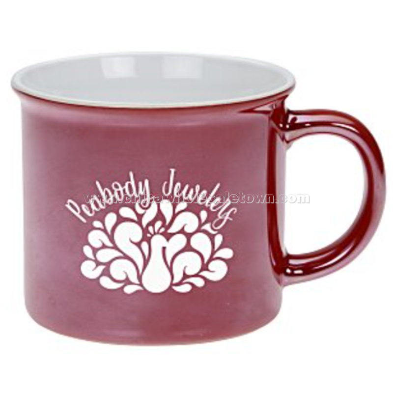 Campfire Ceramic Mug - 15 oz. - Pearlescent