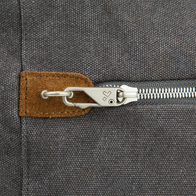 Canvas & Suede Secure Travel Personalized Backpack