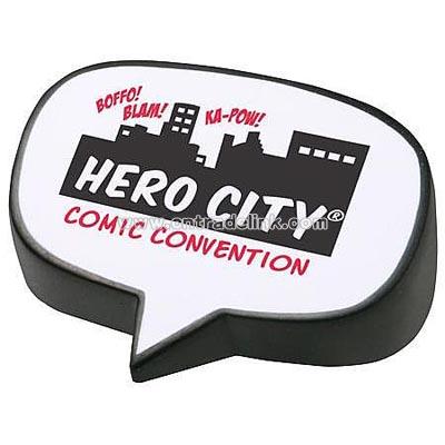 Caption Bubble Stress Ball