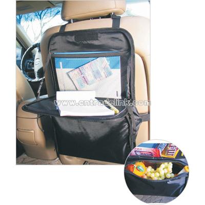 Car Back Seat Organizer with Cooler