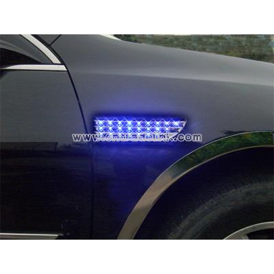 Car Decorative Sticker with Lamp