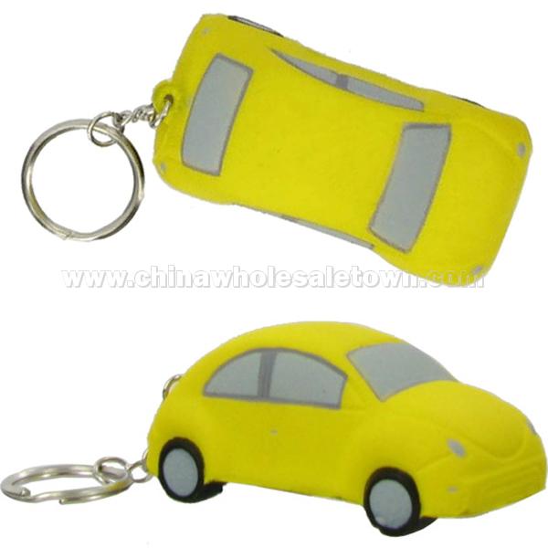 Car Key Chain Stress Ball-Economy