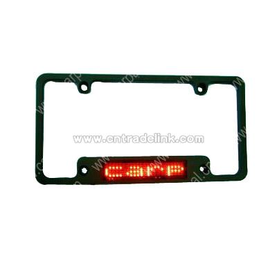 Car LED License Frame Plate