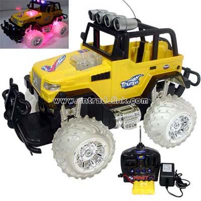 Car Model-1: 18 R/C Car with 6 Channel Lights and Music