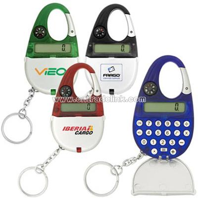 Carabiner Calculator Keychain