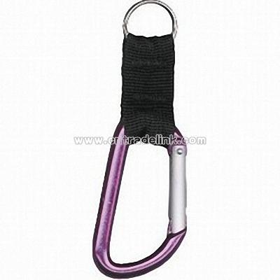 Carabiner with Webbing