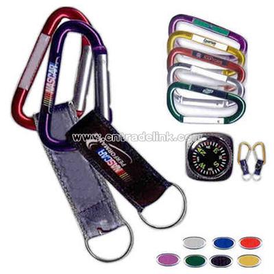 Carabiner with full color photographic logo