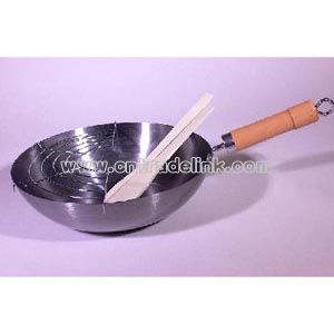 Carbon Steel Polish Wok