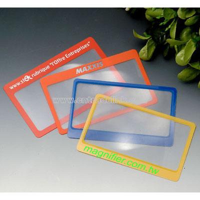 Card Magnifier Fresnel Lens