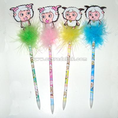 Cartoon Feather Pen