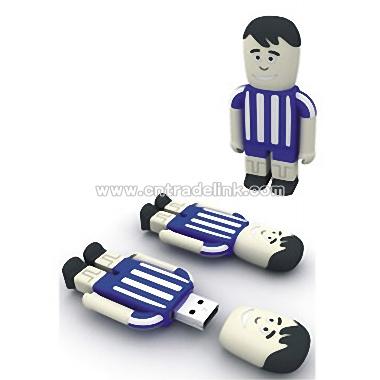 Cartoon Human USB Flash Drives