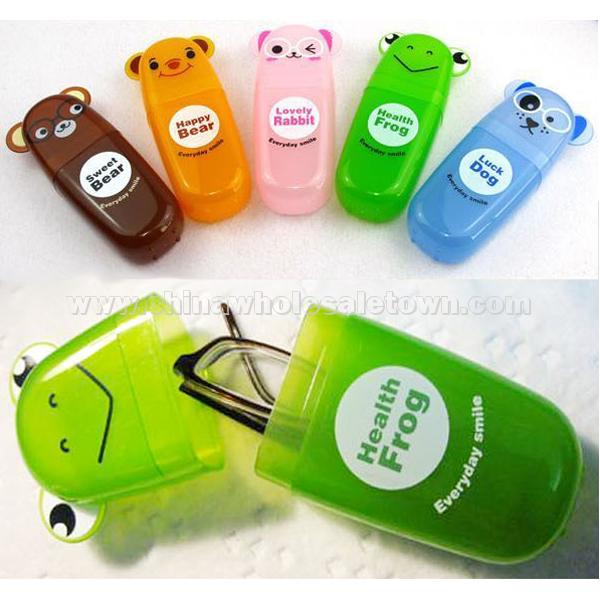 Cartoon animals glasses case