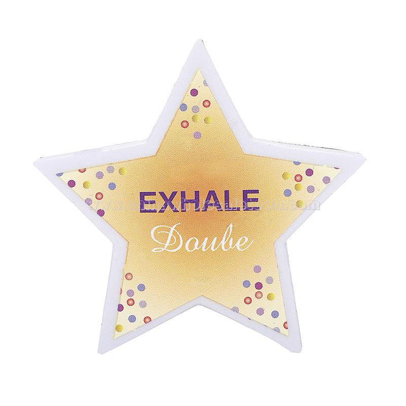 Cartoon cute EVA magnetic felt five-pointed star board eraser magnetic whiteboard eraser