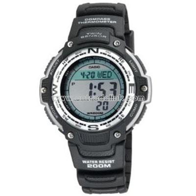 Casio Men's Digital Compass Twin Sensor Sport Watch