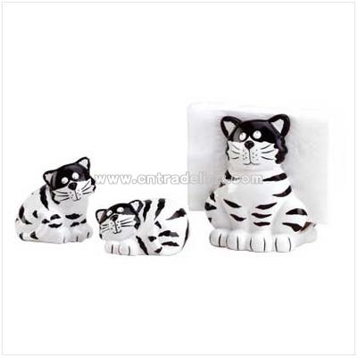 Cat Salt and Pepper, Napkin Holder