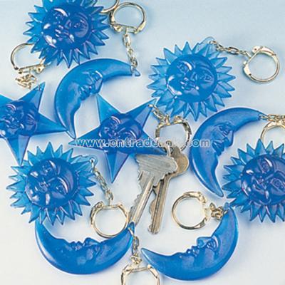 Celestial Blue Key Chains