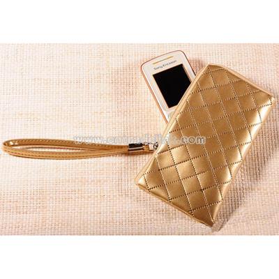 Cell Phone Carrying Case with Zipper & Hand Strap