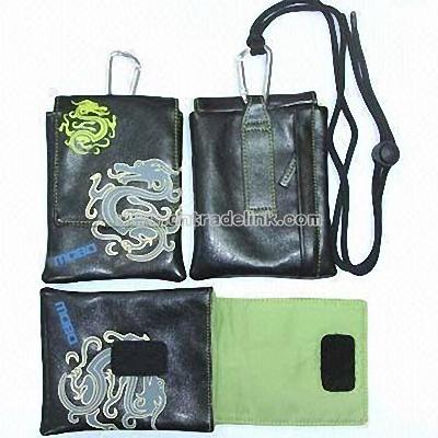 Cell Phone Pouch with Neck Strap