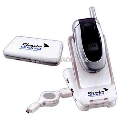 Cell phone holder 4 port USB hub