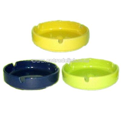 Ceramic Ashtray in Different Color Glazes