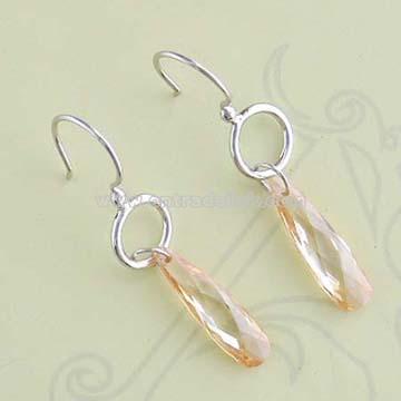 Champagne CZ Earring