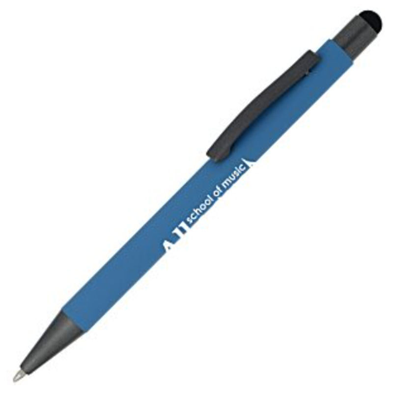 Charleston Soft Touch Stylus Metal Pen