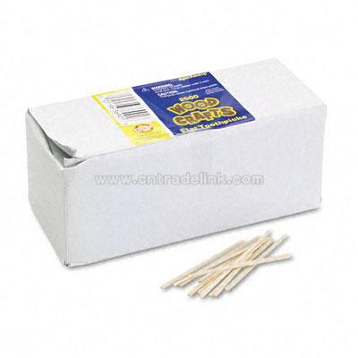 Chenille Kraft Flat Wood Toothpicks