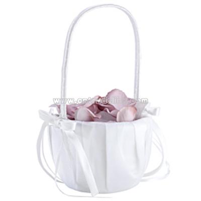 Cherished Flower Girl Basket