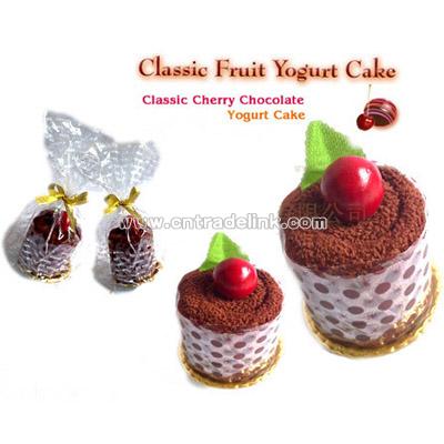 Cherry Classic Cake Towel