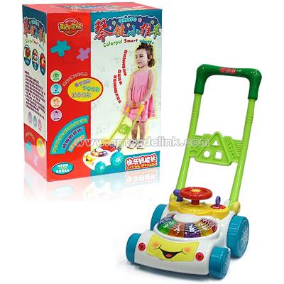 Child Educational Toy-Musical Handcart