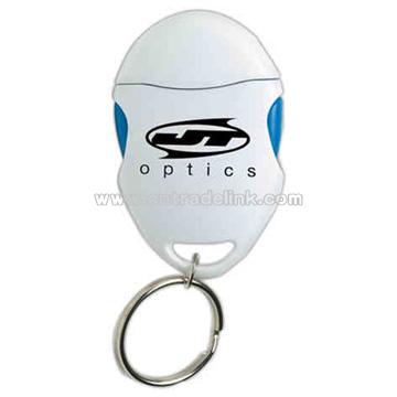 Child deterrent pill/vitamin holder key chain