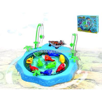 Children Funny Toys-B/O Fishing Game