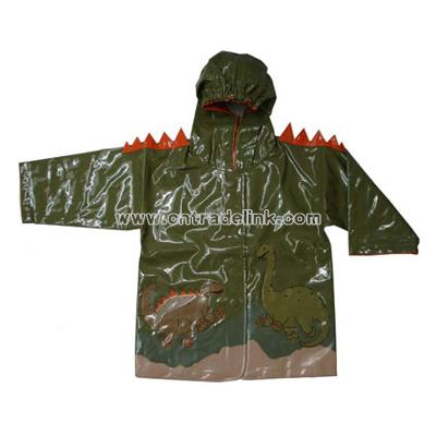 Children's Dinosaur Raincoat