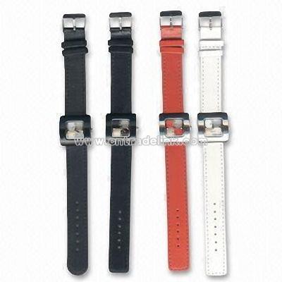 Children's Watches with Leather Strap
