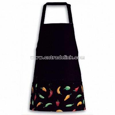 Chili Pepper 3-Pocket Bib Apron - DayStar