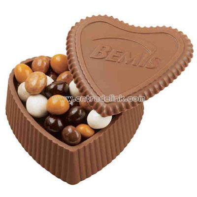 Chocolate Heart Shaped Box