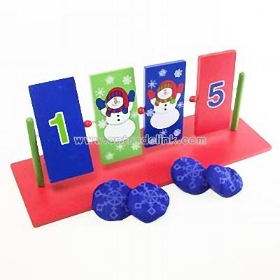 Christmas Bean Bag Toss Game