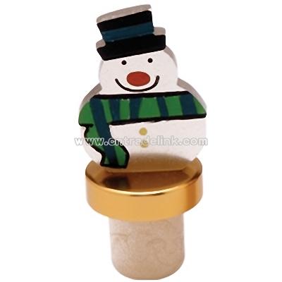 Christmas Bottle Topper (Snowman)