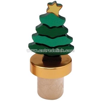 Christmas Bottle Topper (Tree)