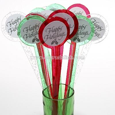 Christmas Glitter Stirrers