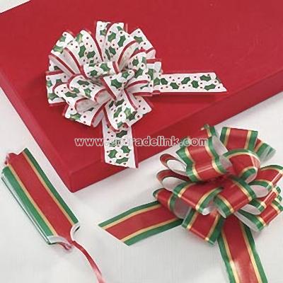 Christmas Pull Bow Assortment set of 6