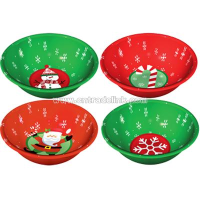 Christmas Small Plastic Bowl