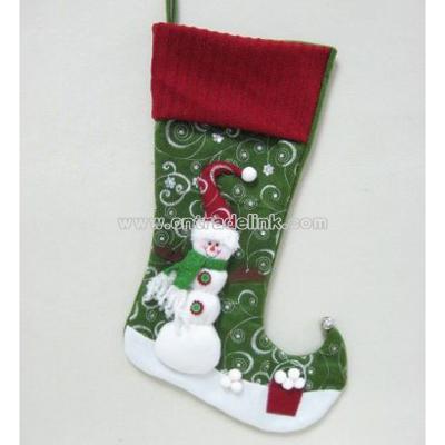 Christmas Snowman Stocking 23