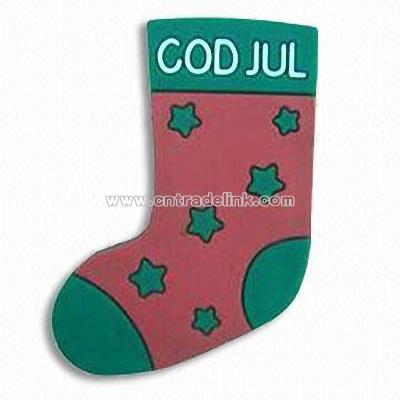 Christmas Sock USB Flash Drive for Promotional
