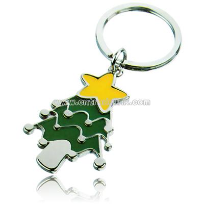 Christmas Tree Keyring