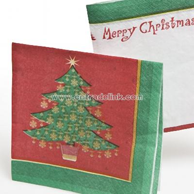 Christmas Tree Lunch Napkins